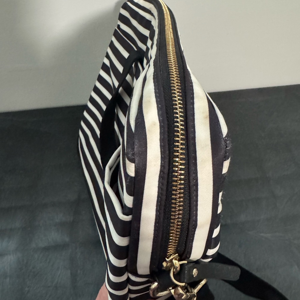 Kate Spade Classic Nylon Stripe Laptop Commuter Bag - Picture 11 of 12